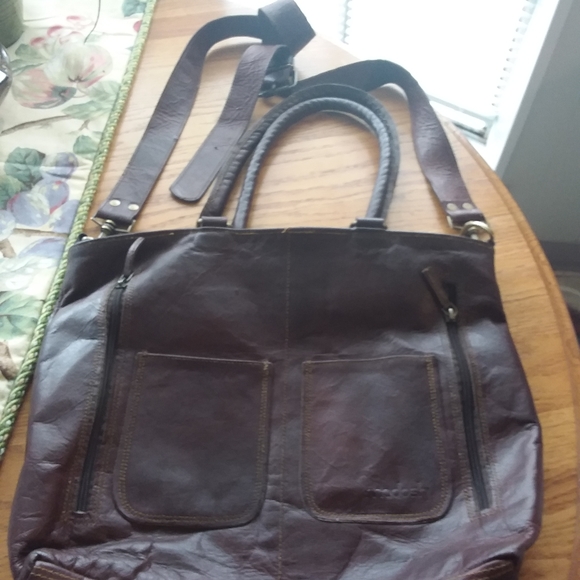 Modosh Leather Satchel/Crossbody - Picture 5 of 7